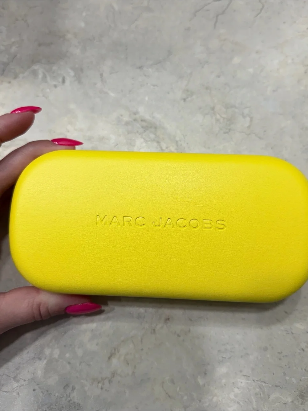 Marc Jacobs Red Temples with Pink Frames Sunglasses